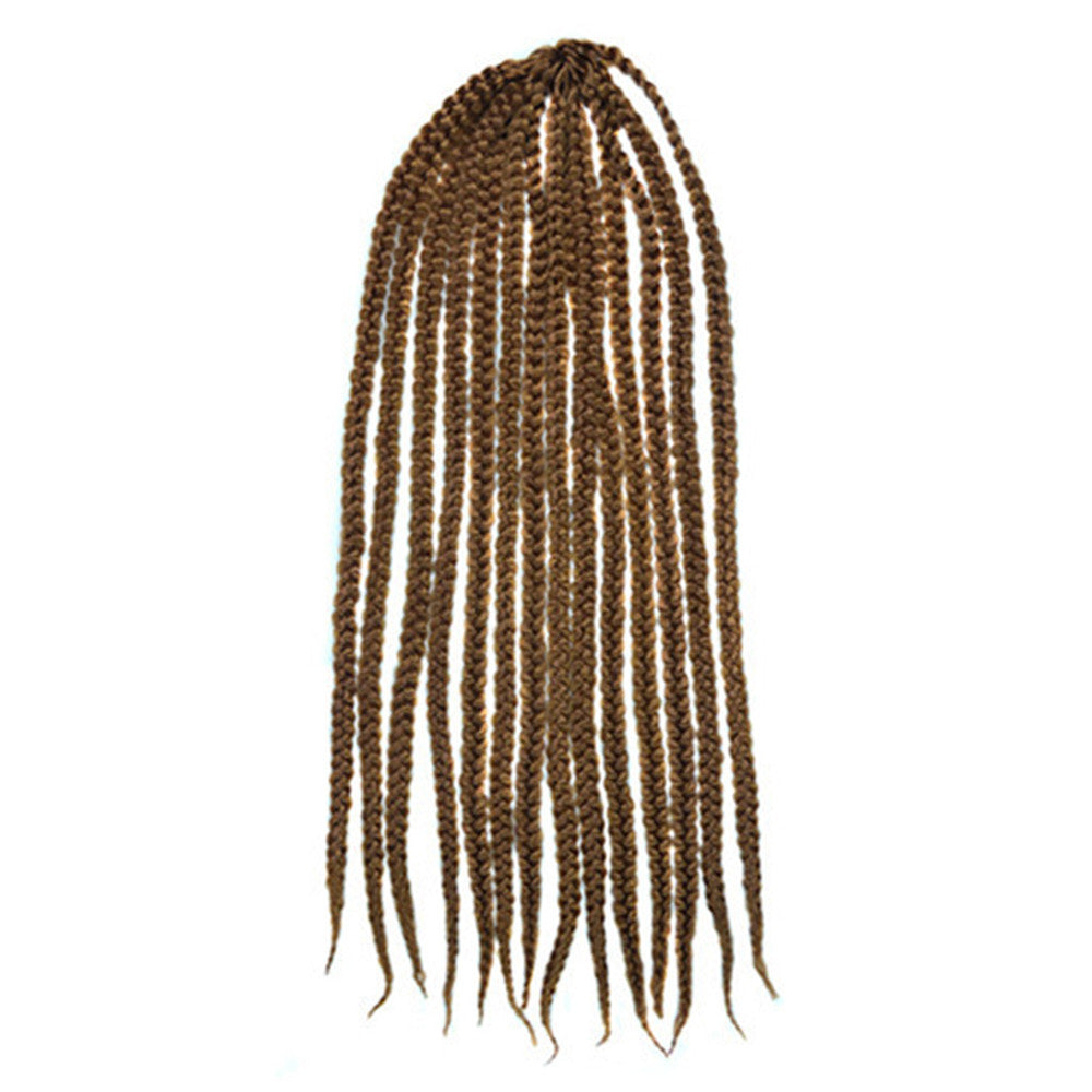 Wig 3 Braids African Hair Extension    27# large