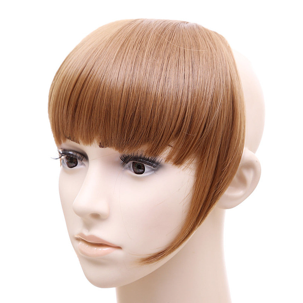 Blunt Bang with Temples Long Hair Card Type Wig     27#