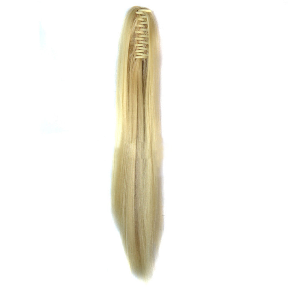 Tiger Claw Clip Horsetail Wig  light brown ZJMWS-2/30#