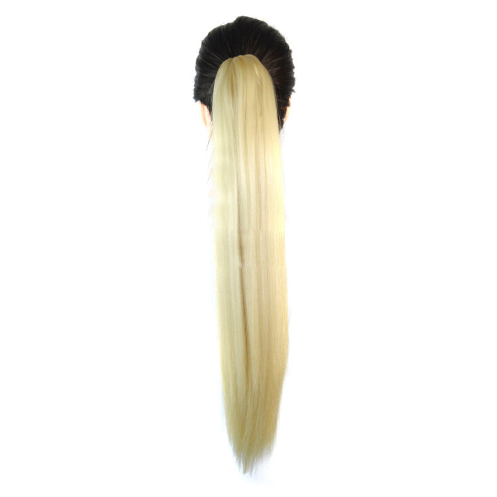 Tiger Claw Clip Horsetail Wig  beige ZJMWS-613#