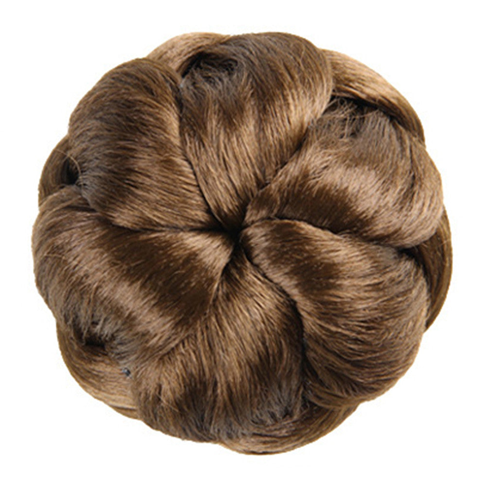 Wig Hair Pack Bun Vintage Chignon J-76 6P#