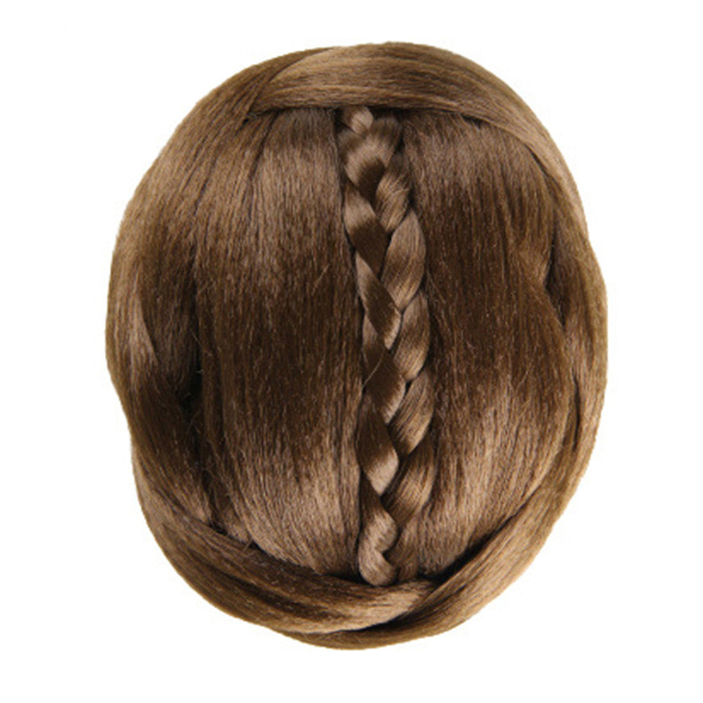 Wig Hair Pack Bun Vintage Chignon J-88 6P#