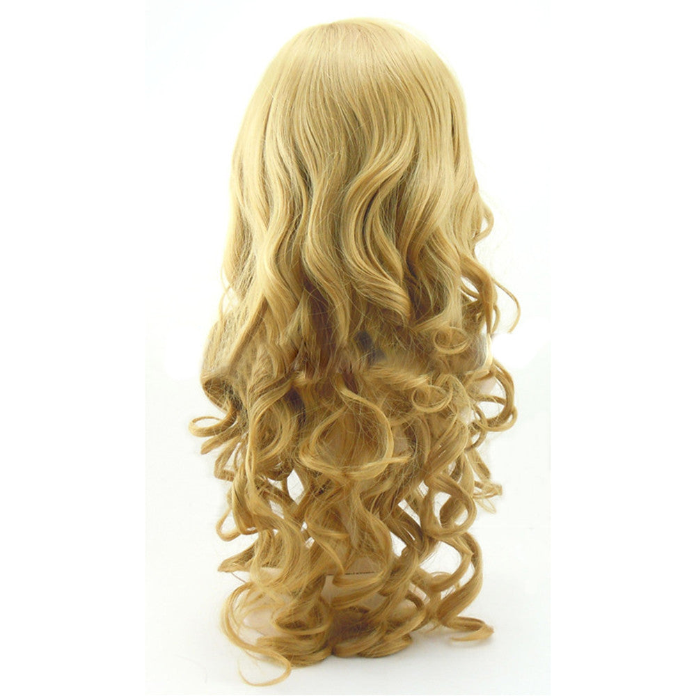 Long Curled Hair Cap Wig