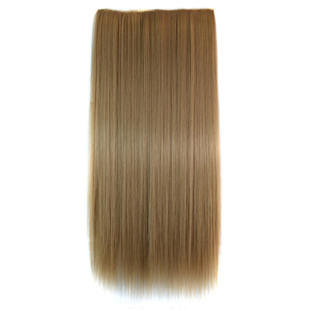 Ivisible Hair Weft Long Straight Hair Extension 5 Cards Wig 5S- 16#