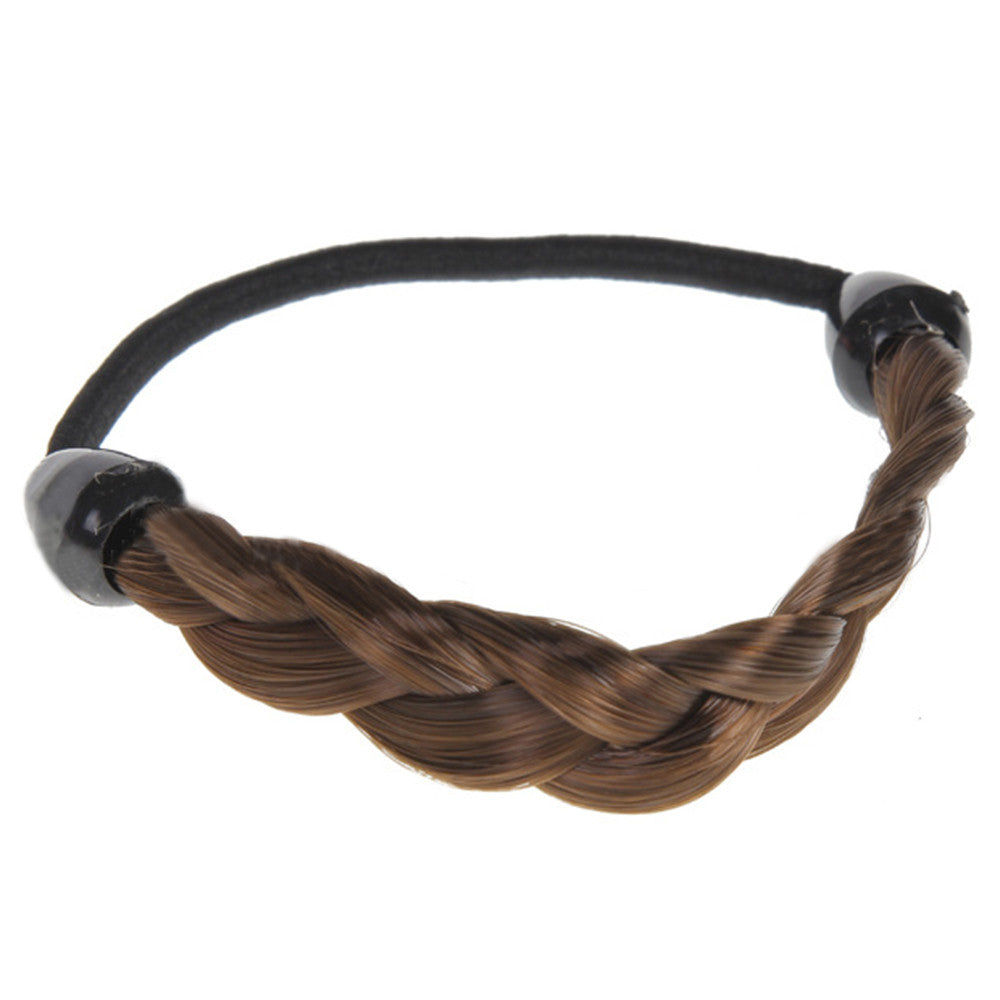 Fashionable Wig Hair Rope Braid  light brown