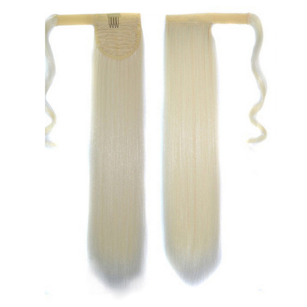 Magic Tape Wig Horsetail Long Straight Hair TL613M60#