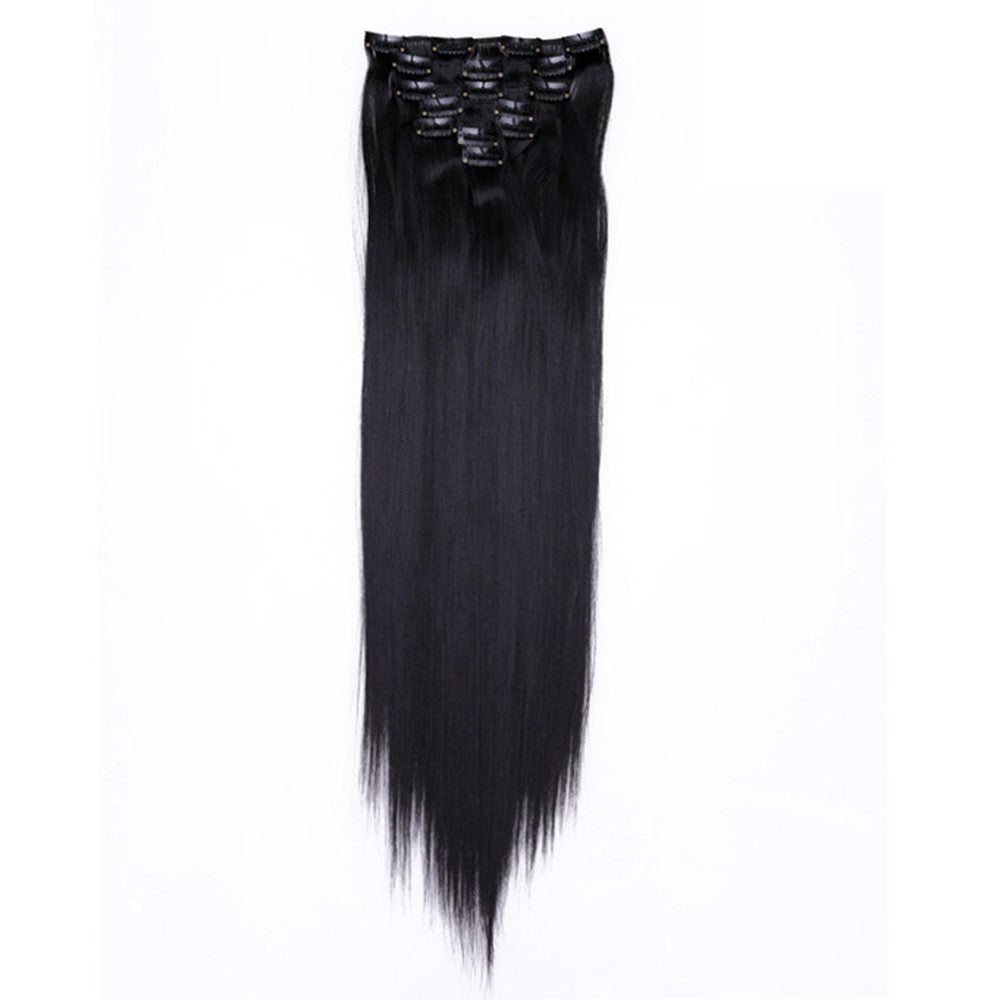 Hair Extension 7pcs Suit Wig 120g    1B#