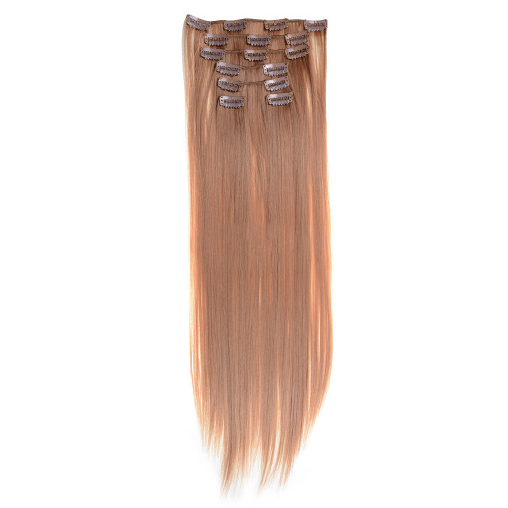 Hair Extension 7pcs Suit Wig 120g    27#