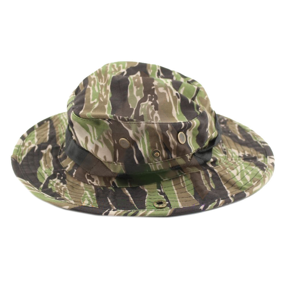 Outdoor Casual Combat Camo Ripstop Army Military Boonie Bush Jungle Sun Hat Cap Fishing Hiking   Tig