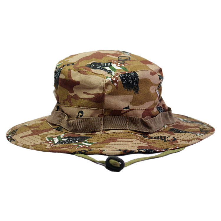 Outdoor Casual Combat Camo Ripstop Army Military Boonie Bush Jungle Sun Hat Cap Fishing Hiking   for