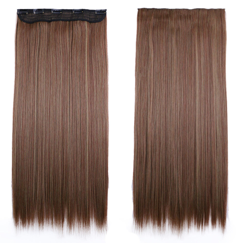 70cm 140g Invisible Hair Extension 5 Cards Wig    24B/35