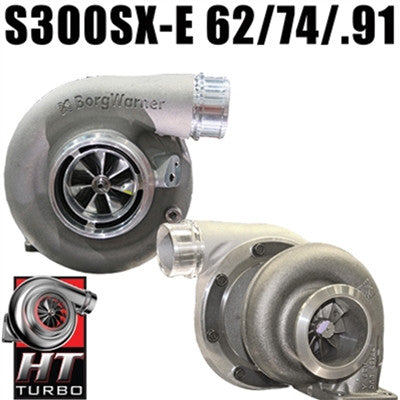 S300SX-E 62/74mm Turbo 0.91 A/R T4 Flange