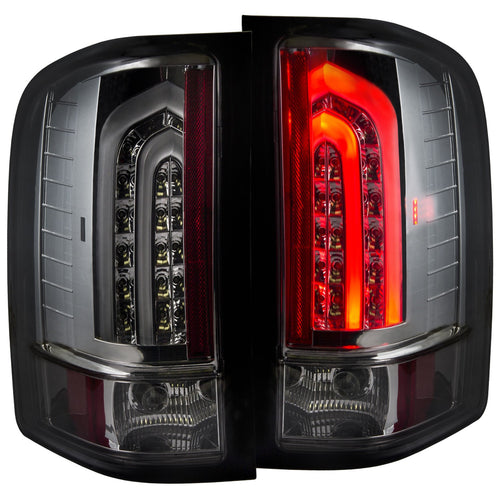 07-14 Chevy Silverado Anzo Smoke G2 led Taillights