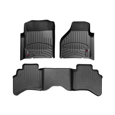 99-18 Ford F-250-F-450 Quad Cab WeatherTech FloorLiner Mats