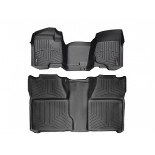 07.5-11 Silverado Crew Cab WeatherTech Mats