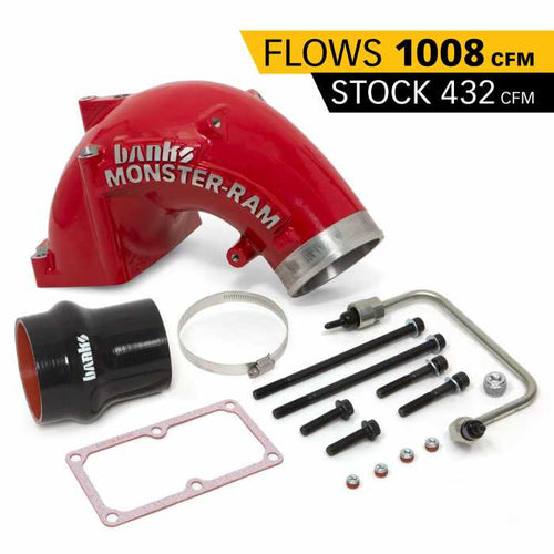 07-18 Cummins 6.7 Banks 4" Monster Ram Intake Elbow Kit