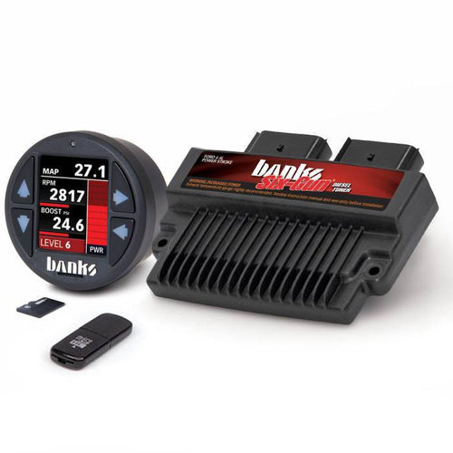 08-10 Powerstroke 6.4 Banks Six Gun Tuner with iDash 1.8 DataMonster