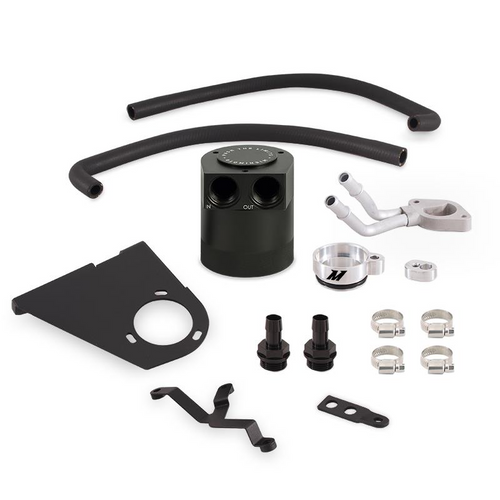 17-19 Powerstroke 6.7 Mishimoto Baffled Oil Catch Can Kit