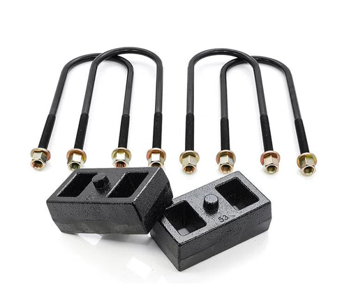 03-12 Cummins 2500, 3500 4x4 Rugged Off Road Rear Lift Block Kit 2" Lift