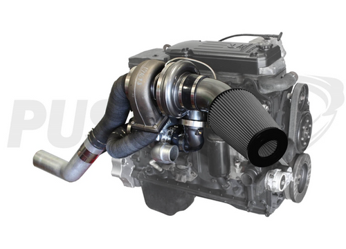 07-09 Cummins Pusher High Mount Compound Turbo Kit