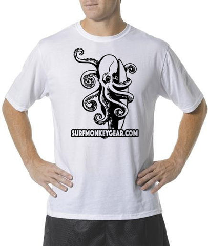 Performance T-shirt Moisture Wicking, Odor Resistant t-shirt - octopus