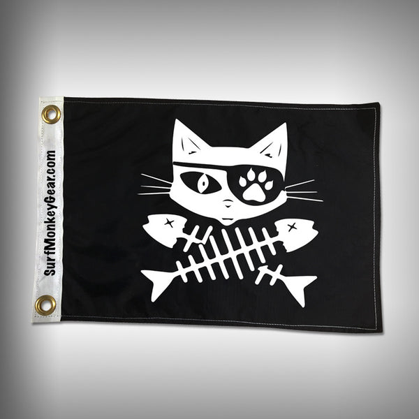 Cat Pirate Flag - Marine Flag - Boat Flag – SurfmonkeyGear