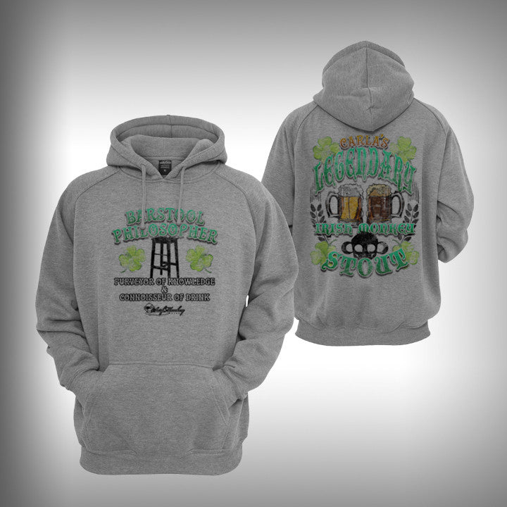 Graphic Hoodie Sweatshirt - Irish Stout