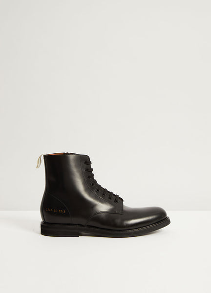 Black Combat Boot by Common Projects | Incu