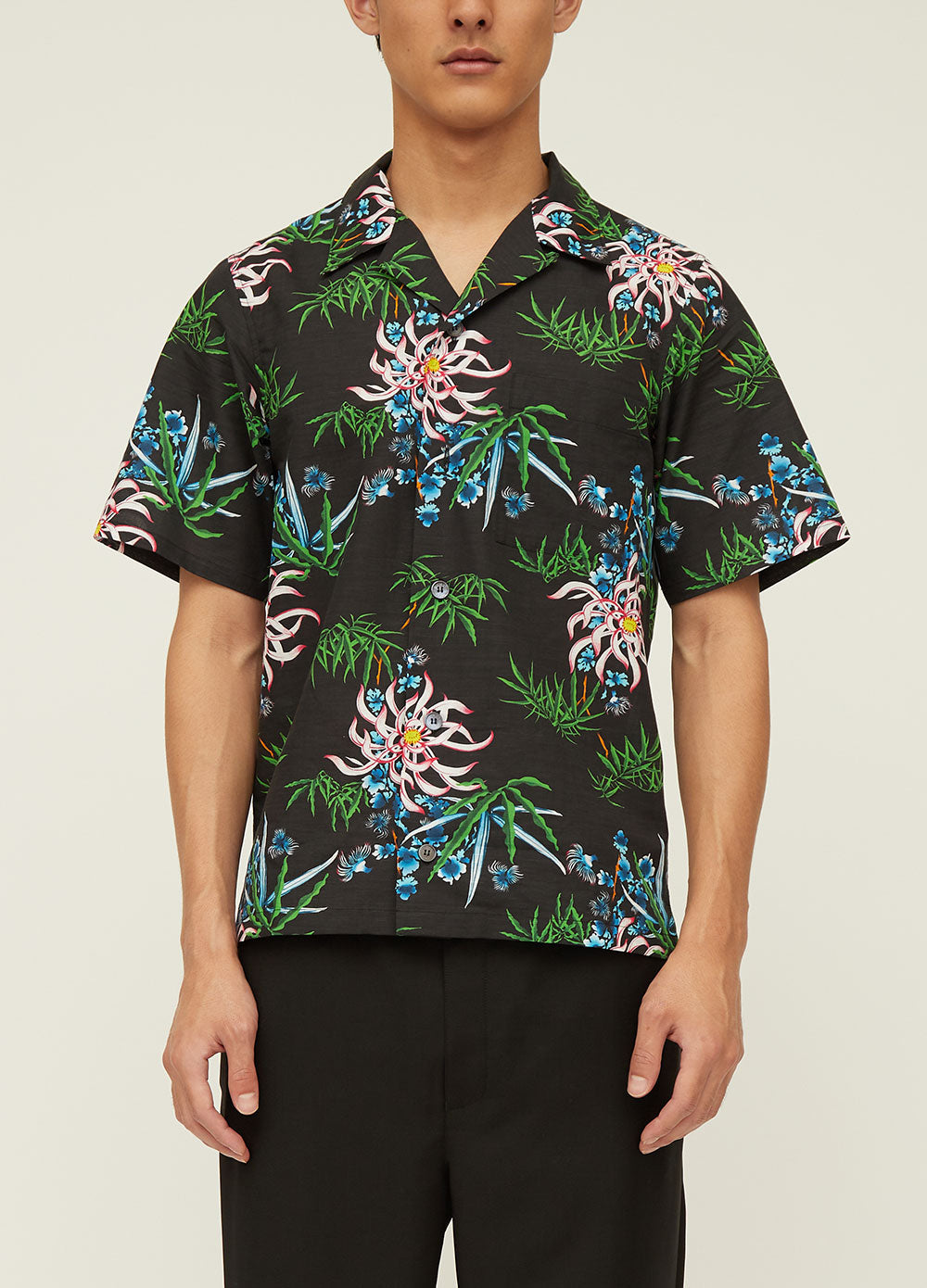 kenzo flower shirt