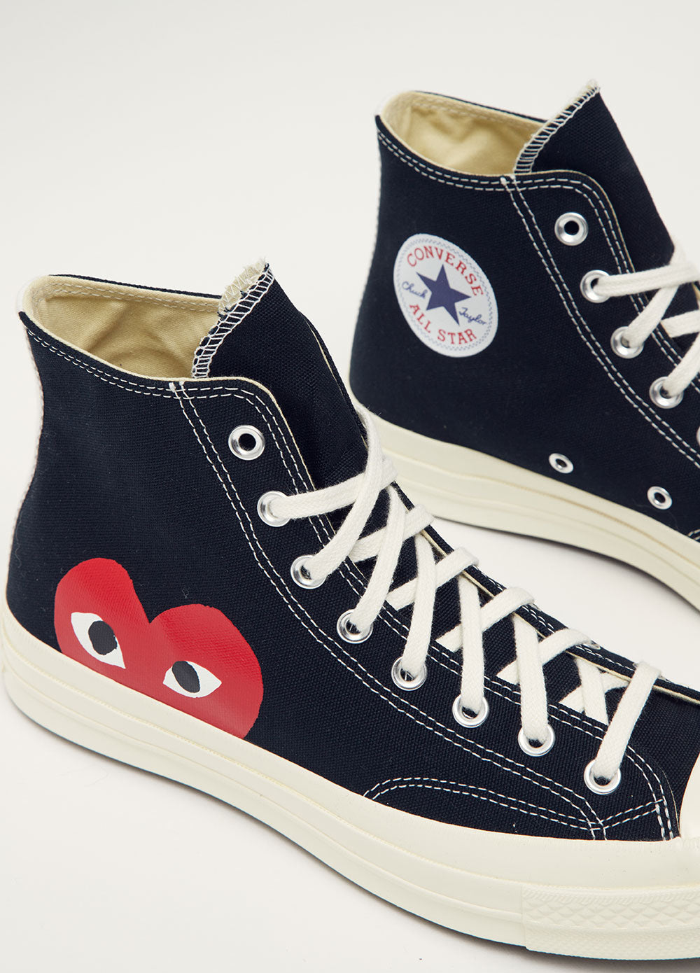 Men's x Converse K112 High-top Sneakers by Comme des Garcons PLAY | Incu