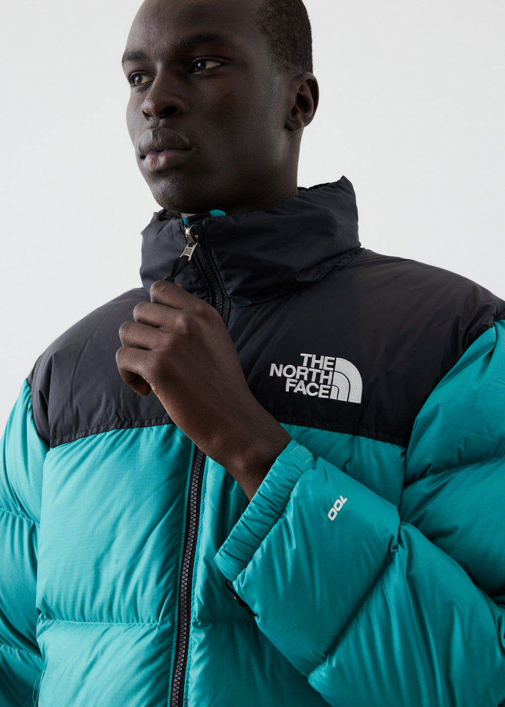 Men's Green 1996 Retro Nuptse Jacket by The North Face | Incu