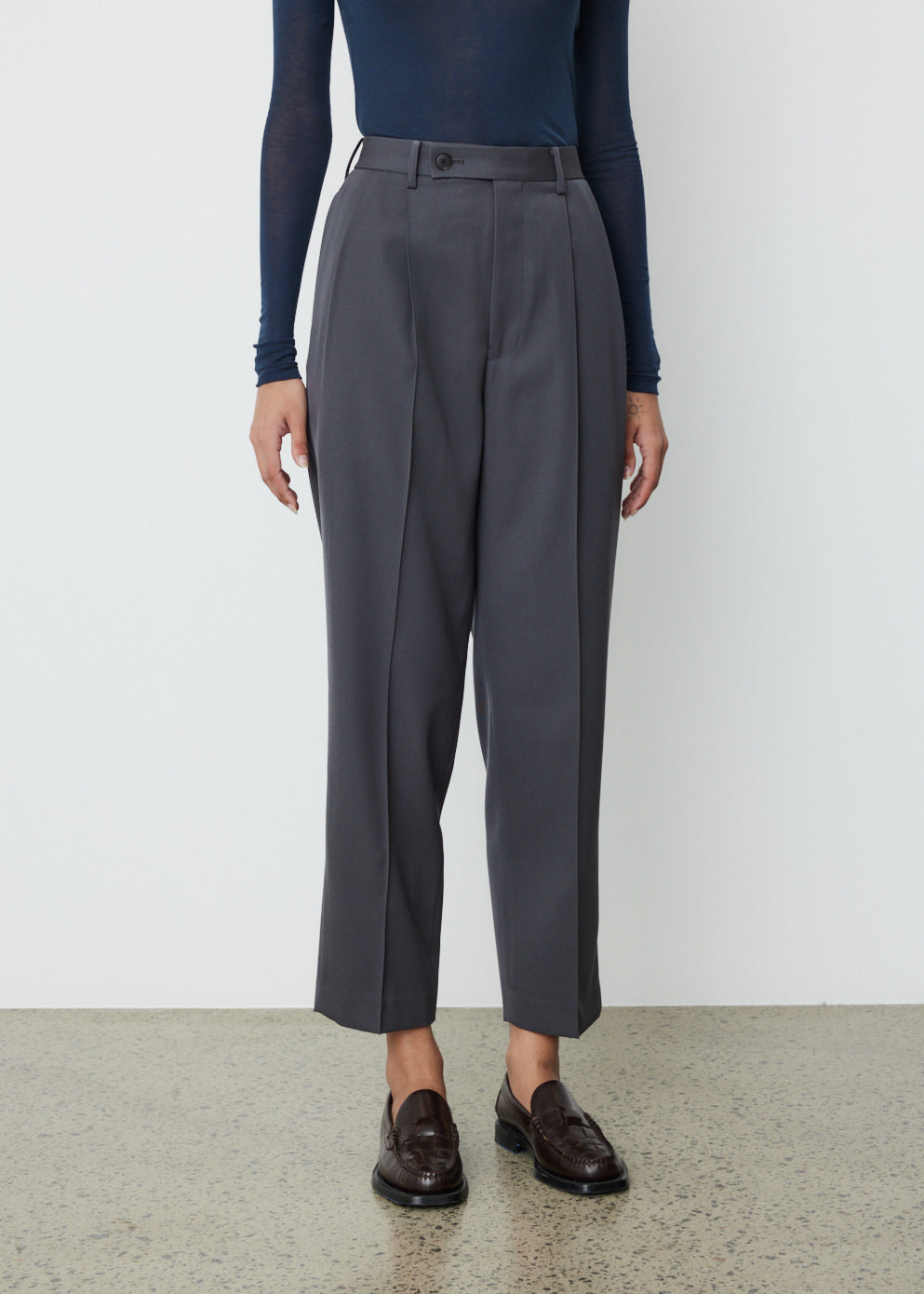 Light Wool Max Gabardine Slacks