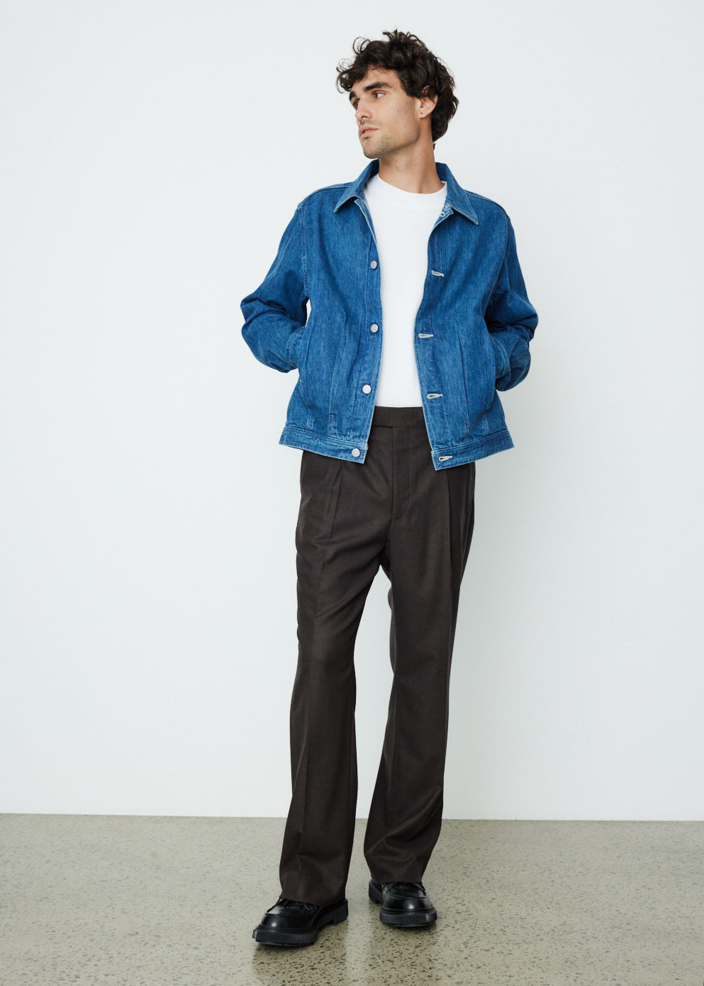 Selvedge Light Denim Blouson