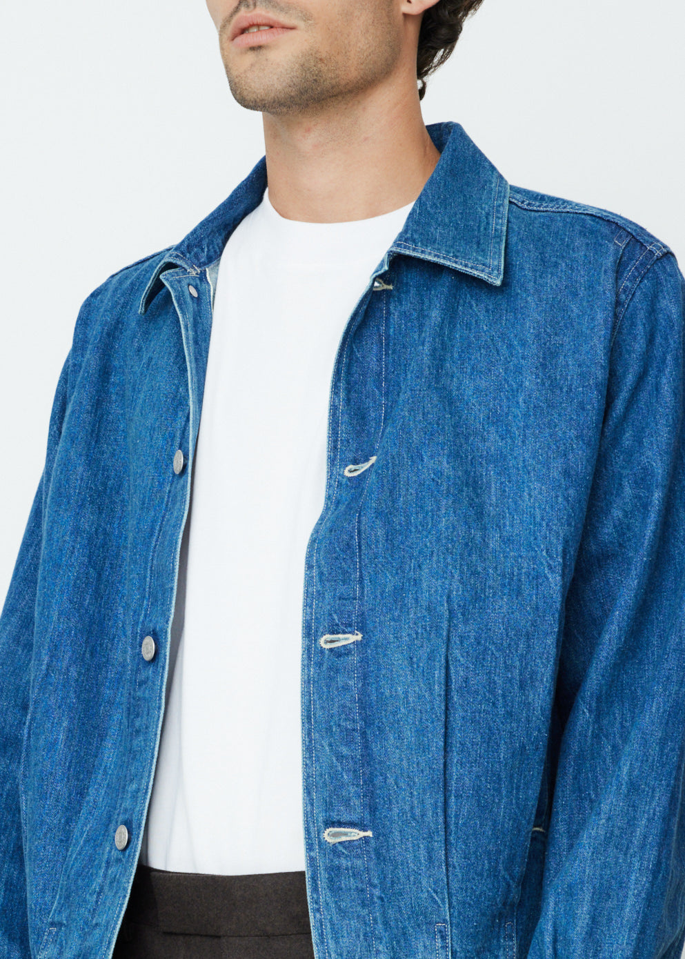 Selvedge Light Denim Blouson