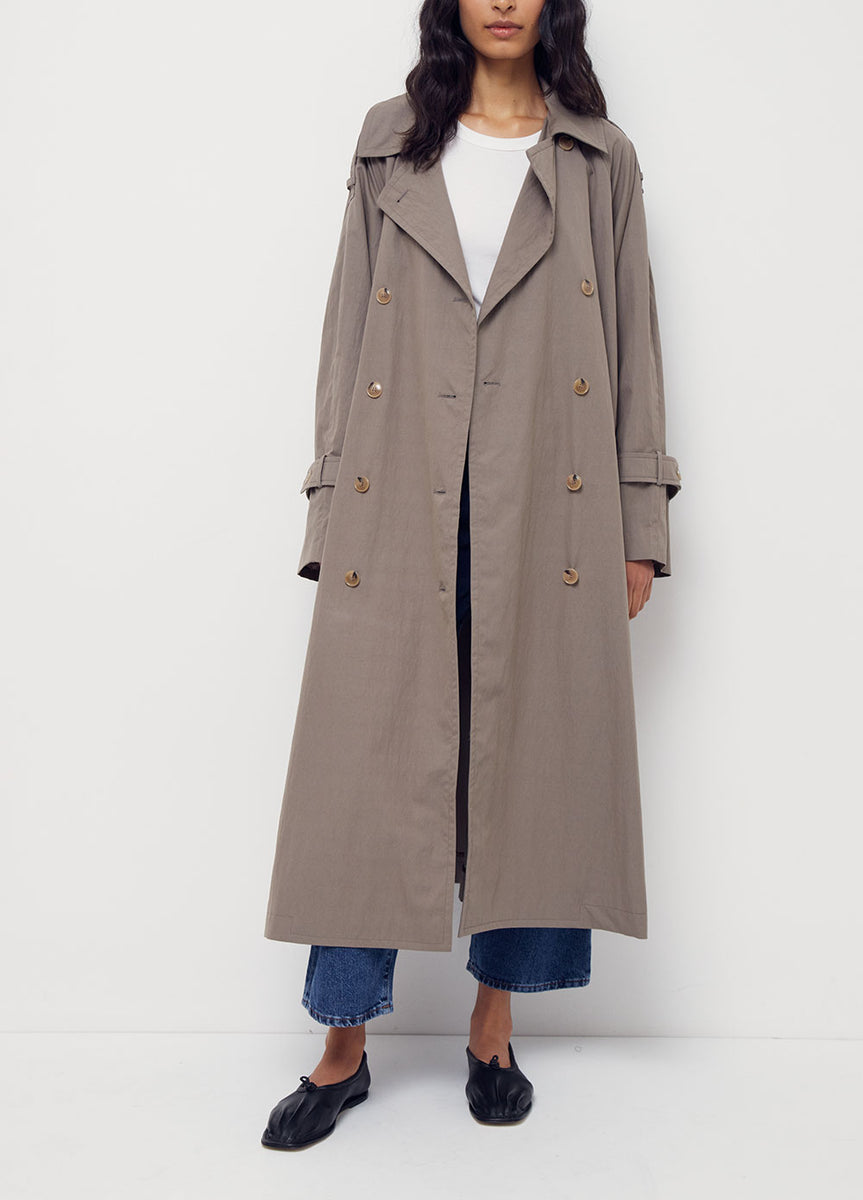 TOTEME Taupe Techno Trench Coat XS新品