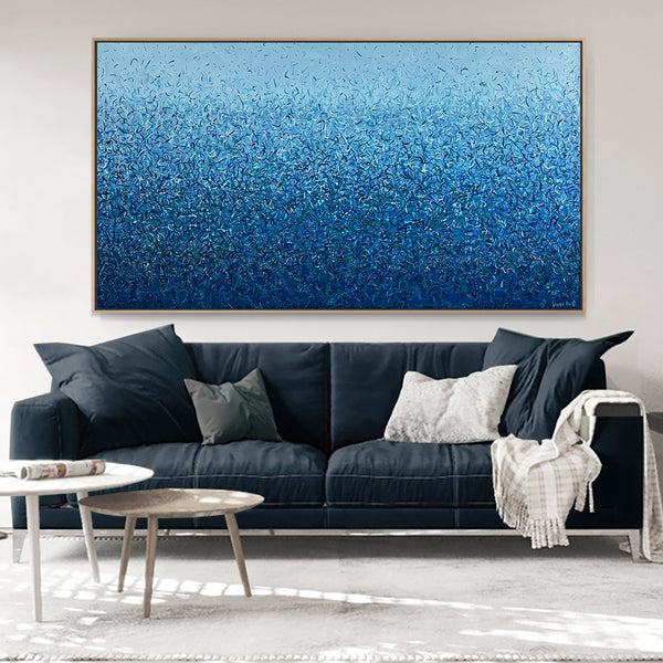 Deep Water Dance- 200 x 110cm acrylic on canvas