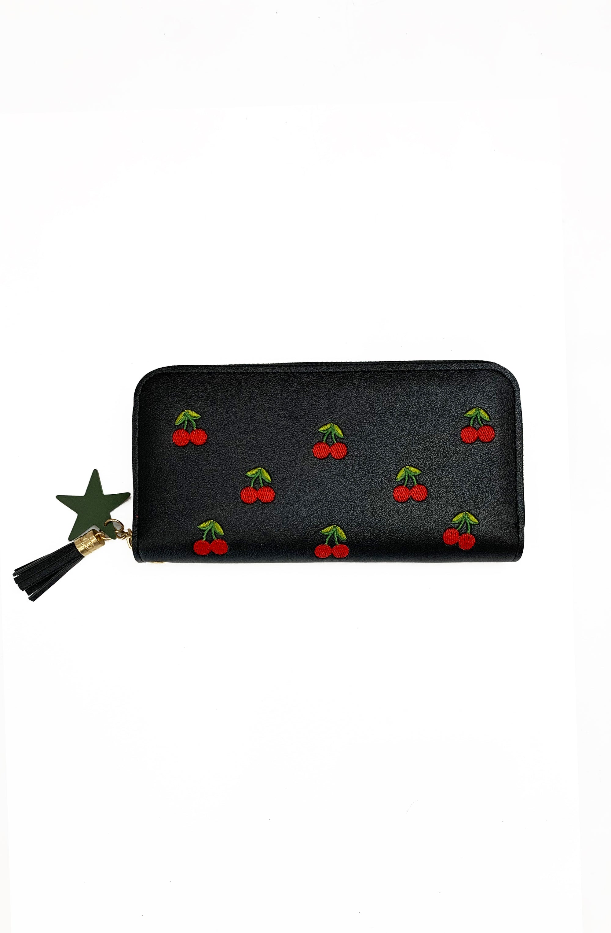 Black Cherry Wallet - Bonsai Kitten