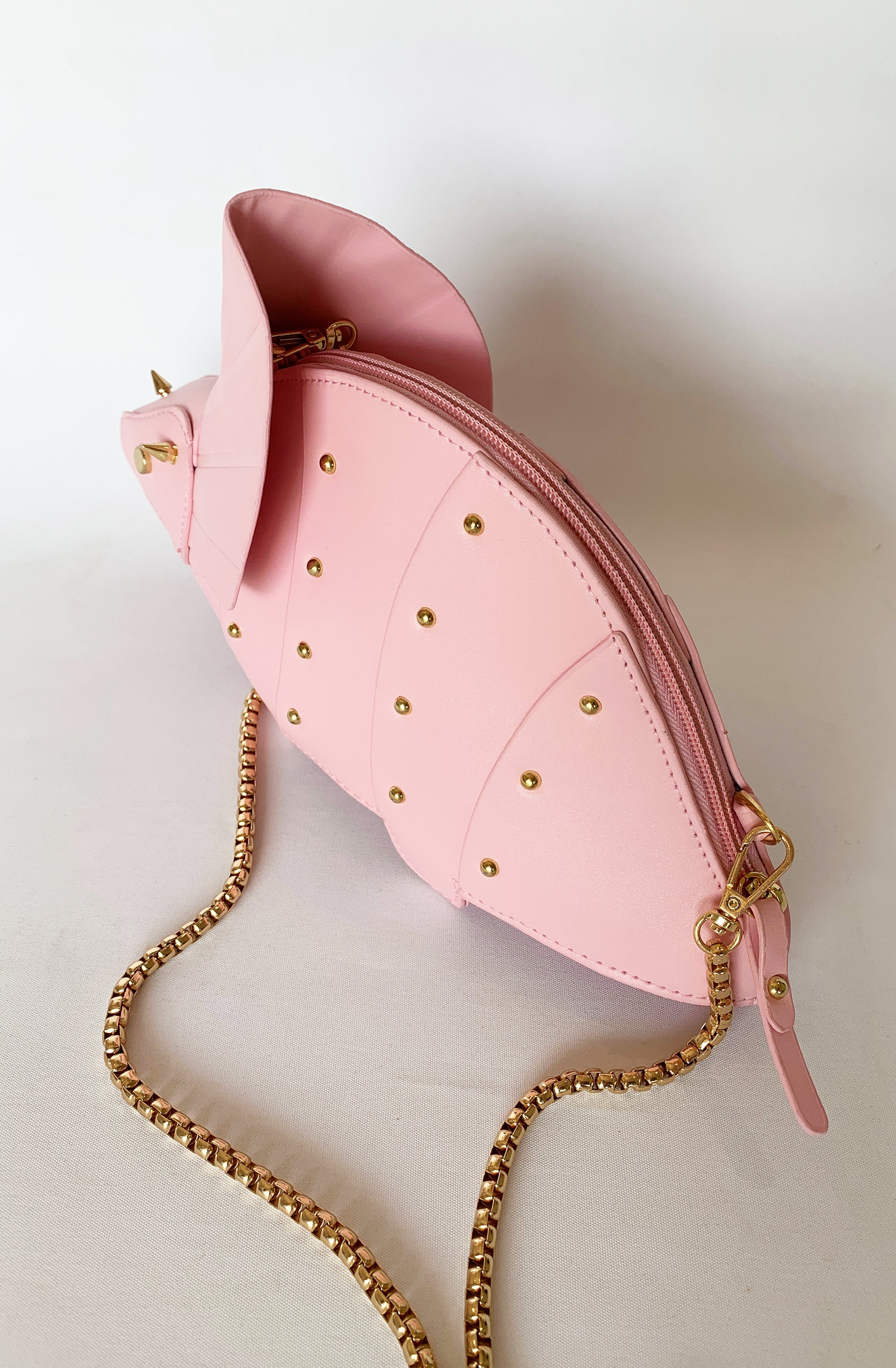 Pink Triceratops handbag - Bonsai Kitten