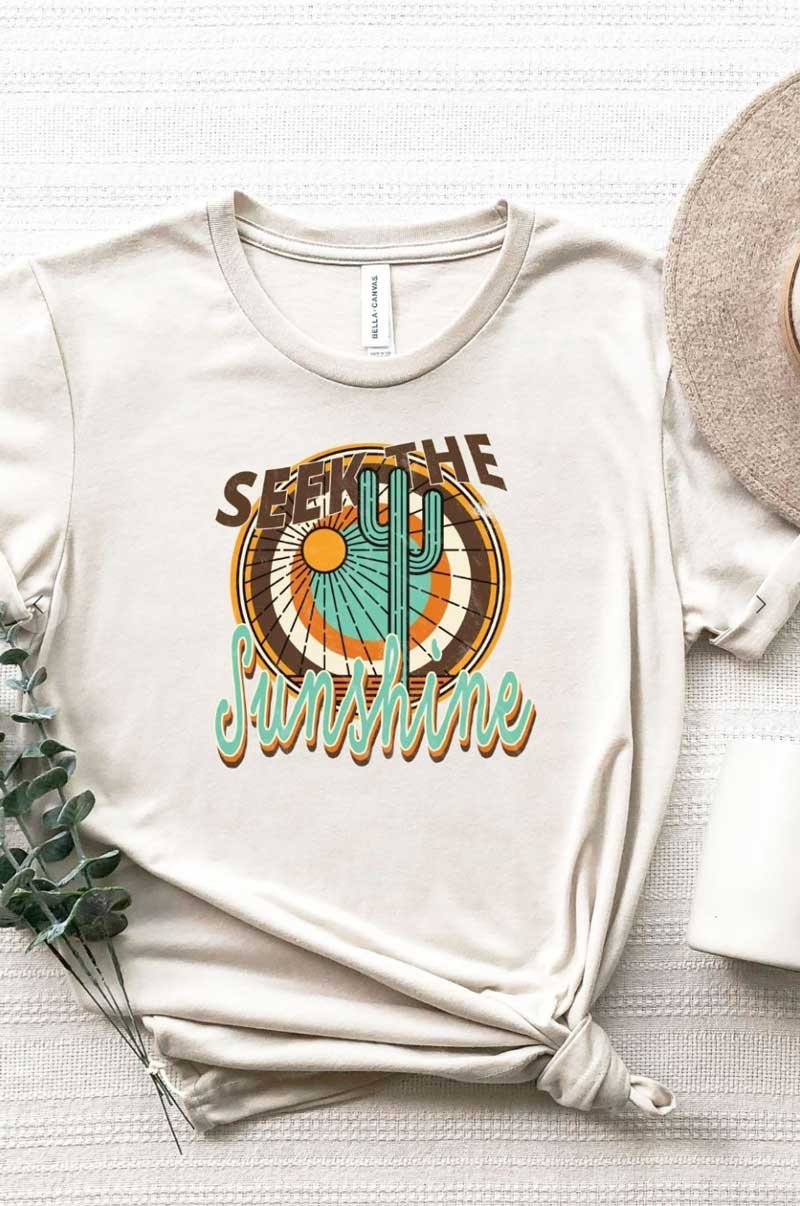 SEEK THE SUNSHINE Graphic Tee