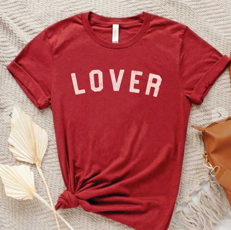 LOVER Graphic Tee, Two Colors