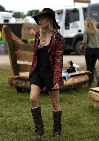 Sienna Miller at Glastonbury 2013