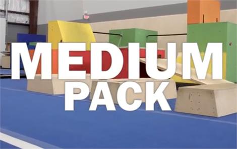 Portable Parkour Medium Pack + Bars Kit