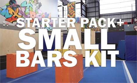 Portable Parkour Start Pack + Bars Kit