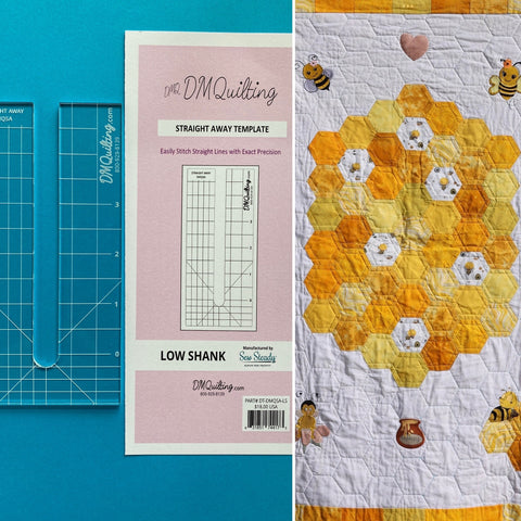 straight away quilting template and caroles bee quilt