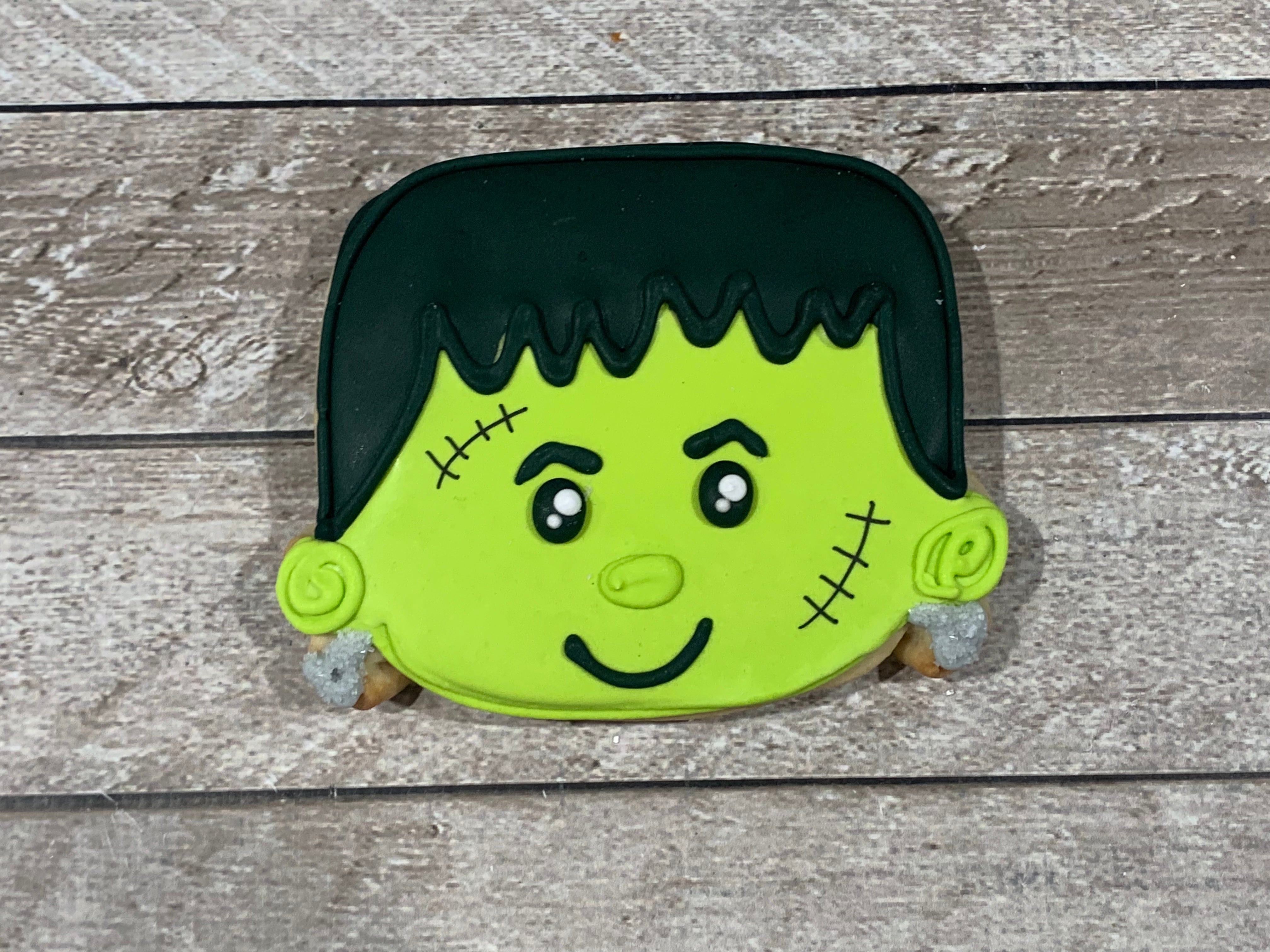 frankenstein face drawing for kids