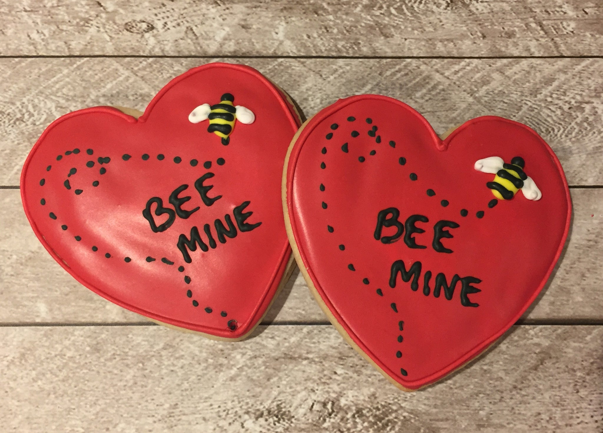 Bee Mine Heart  Cutest Cookies