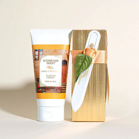 romantic manicure gift set tuscan honey