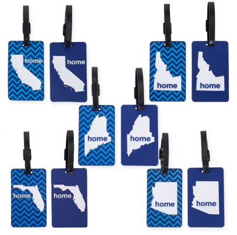 Camille Beckman Hometown Luggage Tags