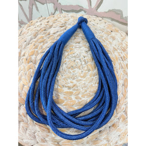 Jasmine Necklace (cobalt) - The G|C Boutique