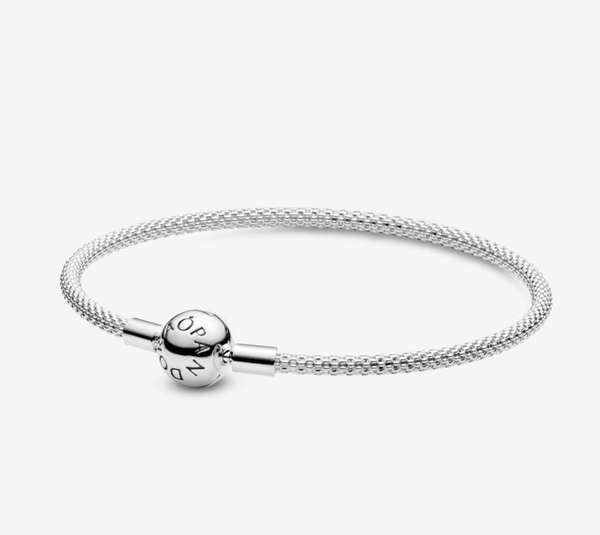 Moments Mesh Bracelet 596543,vatlieuinphun ,jewelry, beads for charm, beads for charm bracelets, charms for bracelet, beaded jewelry, charm jewelry, charm beads